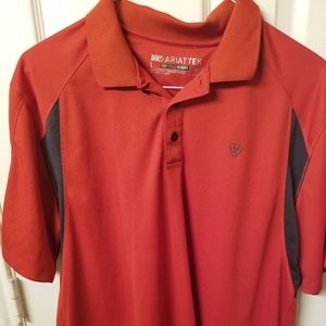 Burnt Orange Ariat Polo